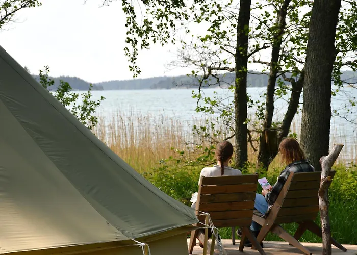 Soederlangvik Glamping אוהל מפואר Soderlangvik